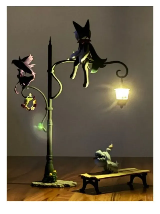 다이소찰흙으로 만든 작품들