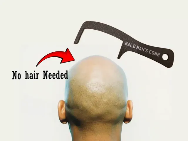 탈모인을 위한 전용 빗