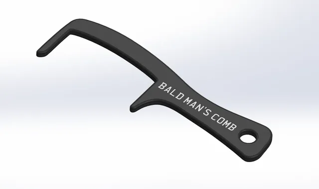 탈모인을 위한 전용 빗