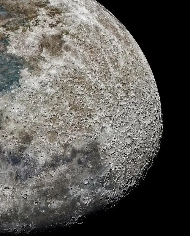 현재까지 가장 선명한 달 사진