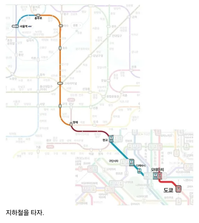 도쿄로 가는 가장빠른 방법