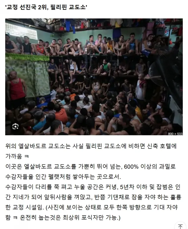 교정 후진국 vs 교정 선진국 Top3 ㄷㄷㄷㄷㄷ