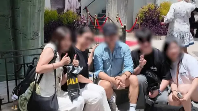 LA에 이병헌 핸드프린팅 보러 갔다가, 이병헌을 만난 사람들