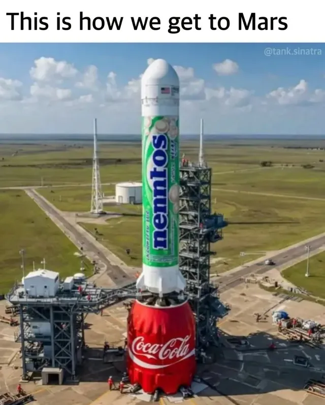 코카콜라 우주산업 뛰어듬.......