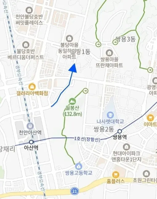 국내에서 가장 짧은 버스노선