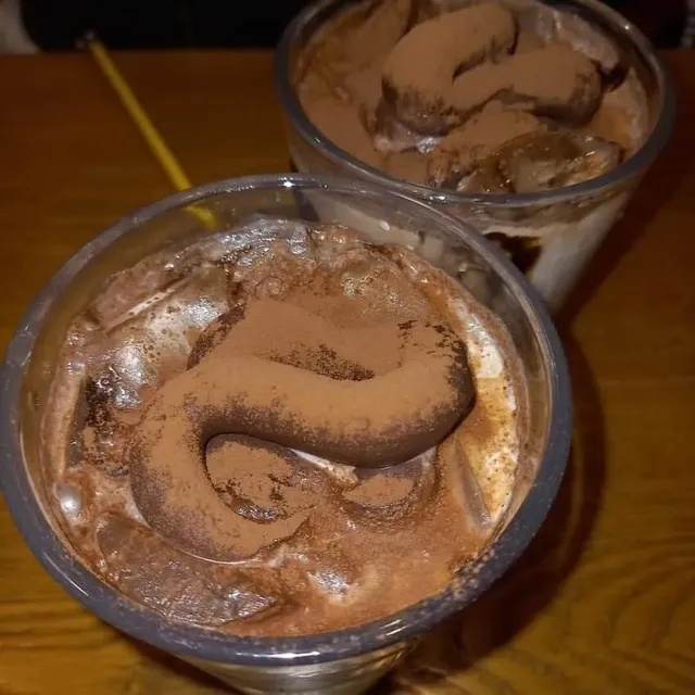 초코라떼인데...