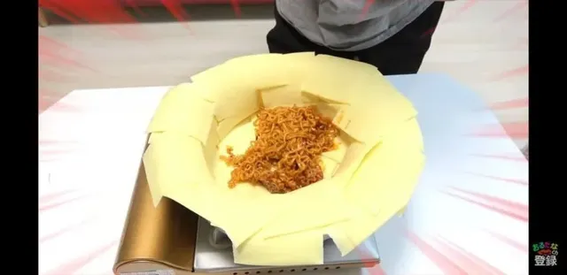 일본인들의 불닭을 정복하기 위한 노력