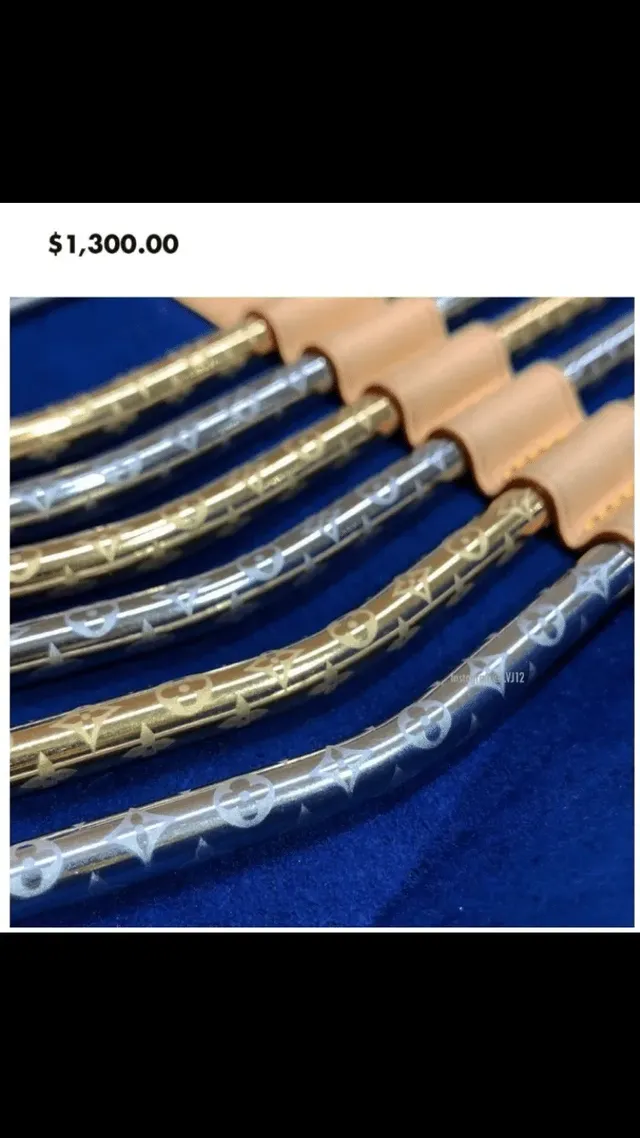 약 150만원짜리 루이비통 빨대 세트