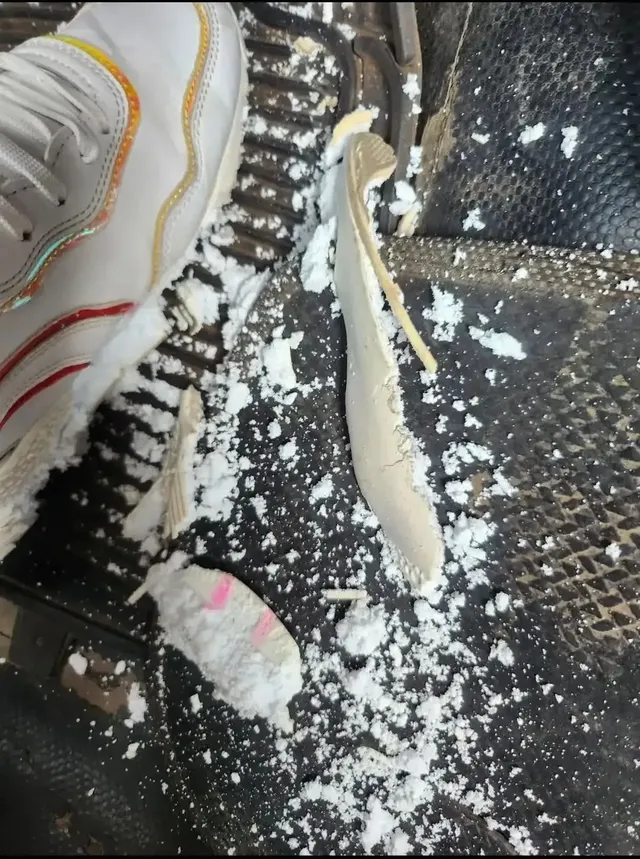 테무에서 산 신발 보고 가