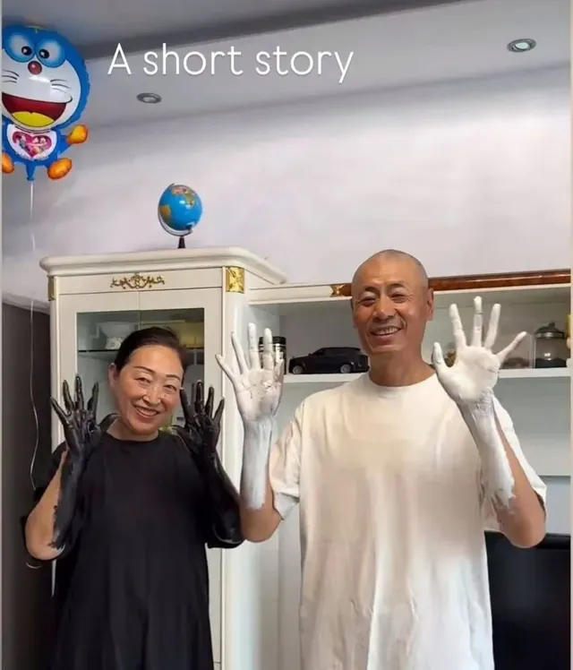 남편의 유쾌한 장난