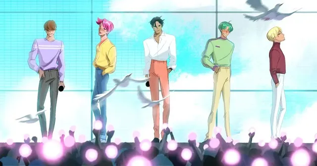 사자보이즈 초기 컨셉