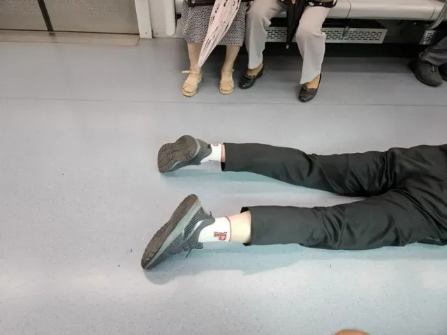 1호선 앵벌이 근황