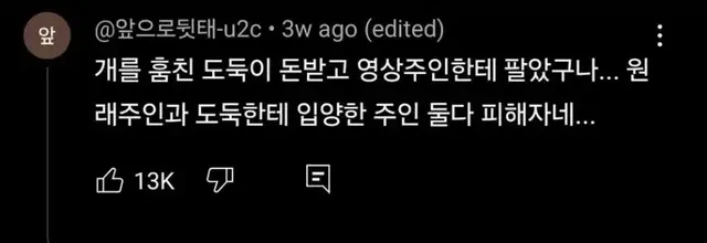 길다가 본 우리집 개 실종 포스터