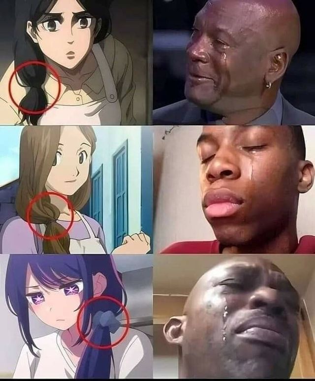 헤어스타일이 스포일러가 되는 클리셰