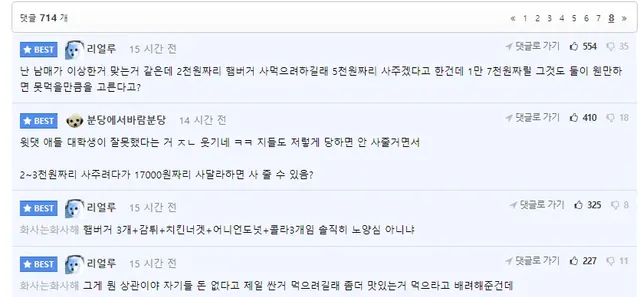 어린 애들한테 음식 사준다고하고 도망친 남자