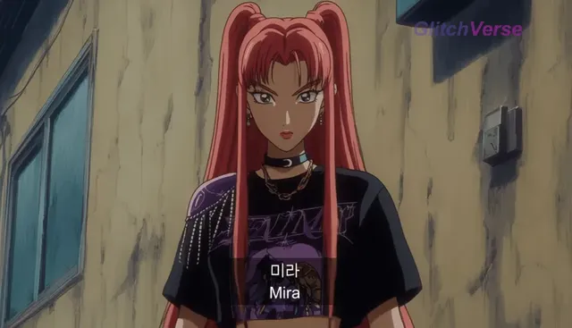 버블시대 애니풍 케데헌