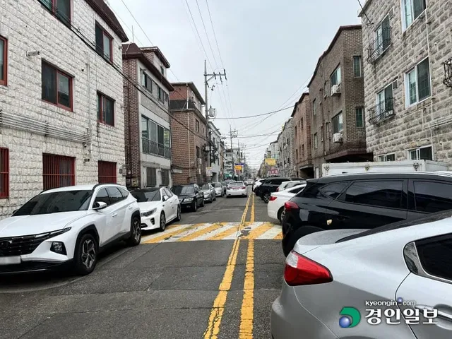 갤럭시 ai - 불법 갓길 주정차들 지워보기