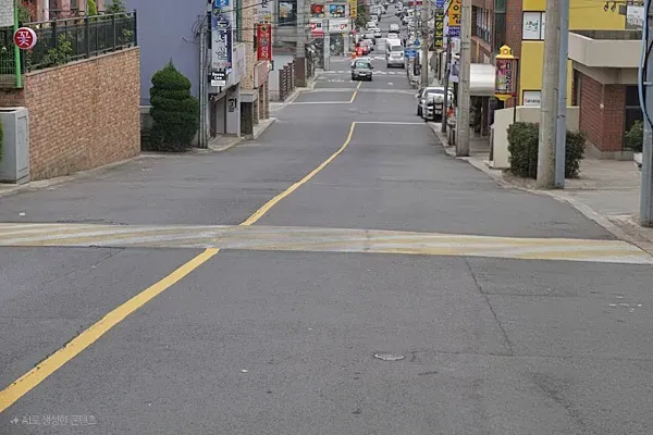 갤럭시 ai - 불법 갓길 주정차들 지워보기