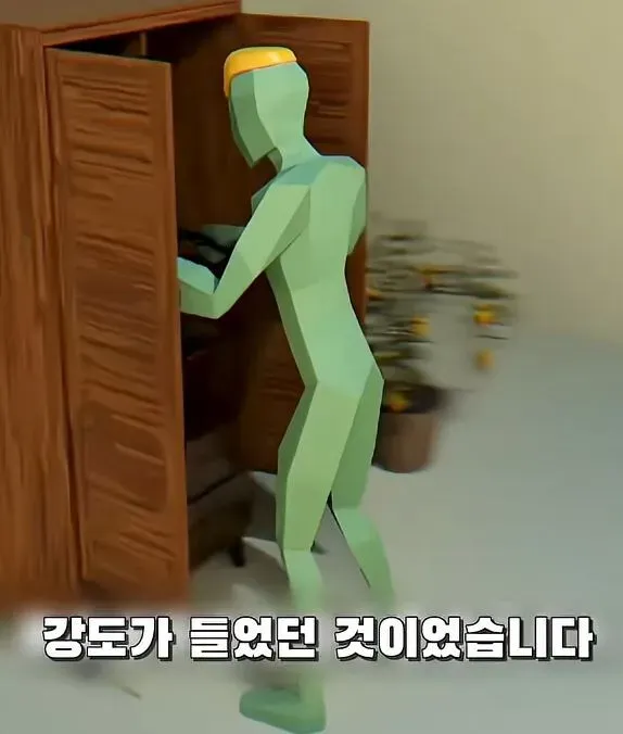 부모님 몰래 여동생을 창고로 데려 가려는 오빠