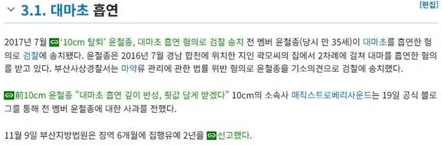 이제는 이름의 뜻이 바뀐 가수 10cm