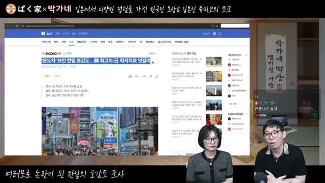 최근 설문조사에서 일본인들의 한국 호감도가 크게 떨어진 이유