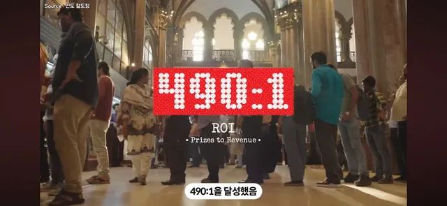 기차표를 사게 만든 인도의 아이디어