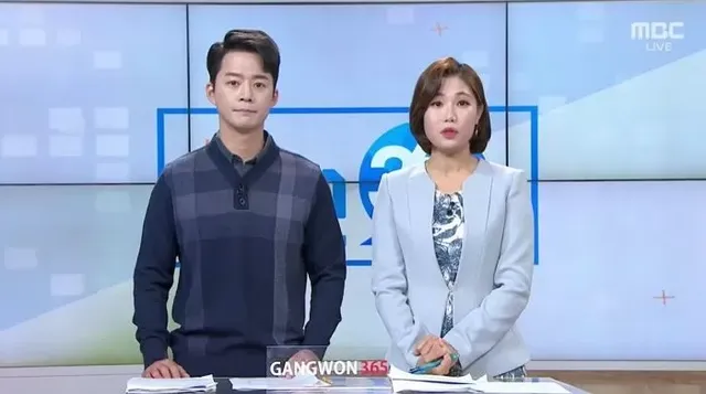 크리스마스에 진심인 여자 아나운서