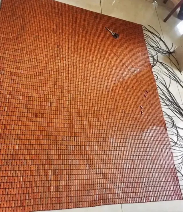 대나무자리를 세척하고 싶었던 네티즌의 찐광기