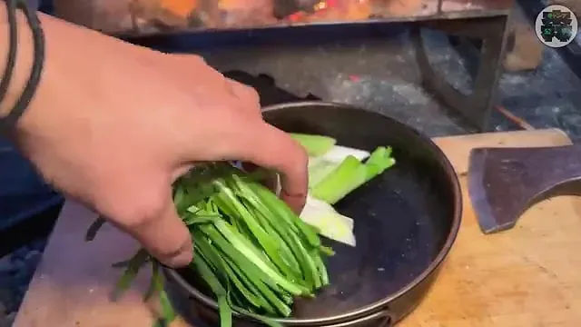 캠핑장에서 한식?을 해먹는 일본인