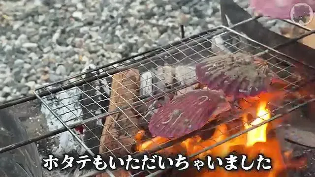 캠핑장에서 한식?을 해먹는 일본인