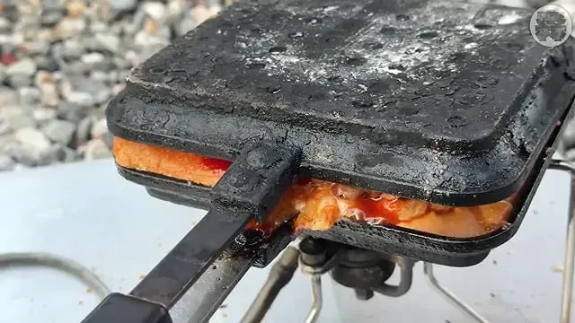 캠핑장에서 한식?을 해먹는 일본인