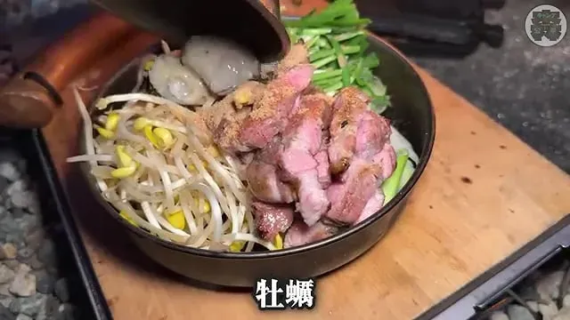 캠핑장에서 한식?을 해먹는 일본인