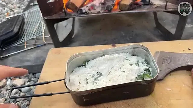 캠핑장에서 한식?을 해먹는 일본인