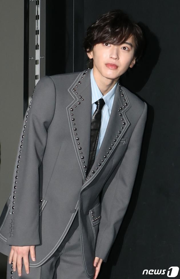 배우 미치에다 슌스케(道枝駿佑)가 25일 서울 용산구 CGV 용산아이파크몰에서 열린 영화 '오늘 밤, 세계에서 이 사랑이 사라진다 해도' 내한 기자회견에 참석하고 있다. ⓒ News1 권현진 기자