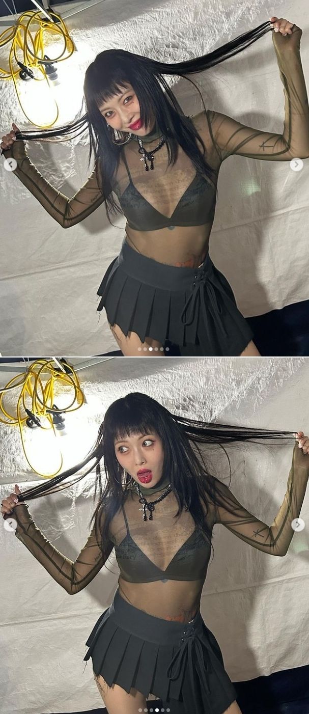 가수 현아 인스타그램 갈무리 / DBC뉴스