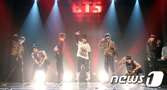 데뷔 쇼케이스 방탄소년단 ⓒ News1