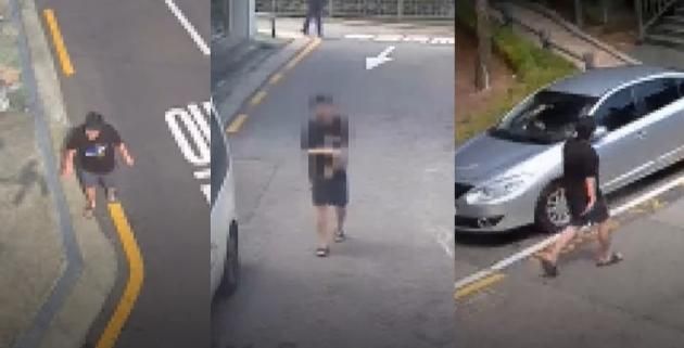 신림 등산로 성폭행 피의자 최모씨(30)의 범행 직전 모습. (MBN 갈무리)