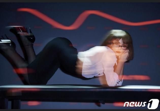 리사가 참여한 것으로 알려진 공연 콘셉트. (SNS 갈무리)