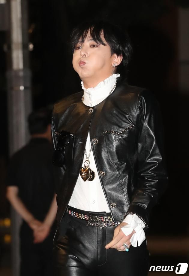 빅뱅의 지드래곤이 스웨그 넘치는 포즈로 눈길을 끌었다. ⓒ News1 권현진 기자