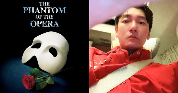 오페라의 유령 포스트와 배우 조승우&nbsp;ⓒ나무위키/굿맨스토리 인스타그램