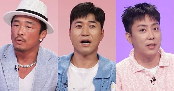 (왼쪽부터)추성훈, 김종민, 은지원