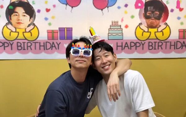 공유와 손흥민 /사진=이혜영 인스타그램