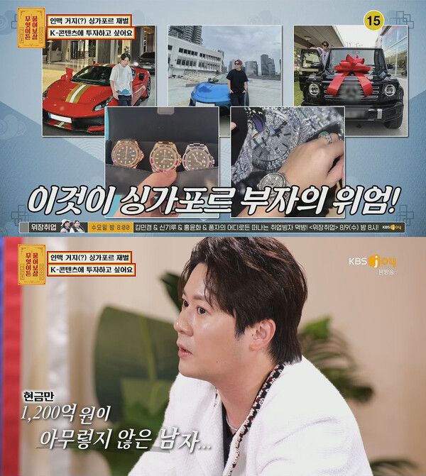 어마어마한 총 재산을 담담하게 밝히는 싱가포르 재벌 /사진='무엇이든 물어보살'