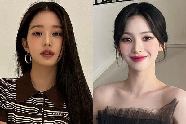 출처 - 장원영, 카리나 인스타그램