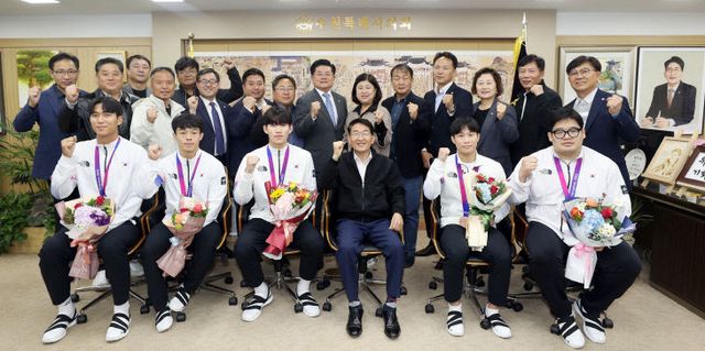 수원시의회,항저우아시안게임 출전 선수단 초청