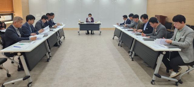 성주군 점검회의