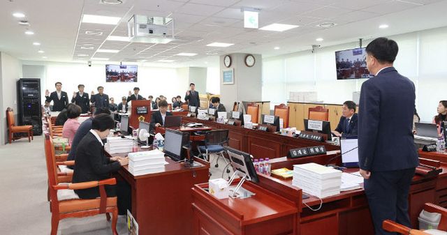 경기도의회 여가교위, 행정사무감사 종합감사