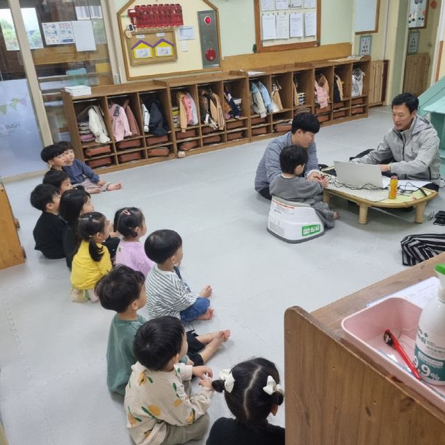 충주서 어린이집 방문 실종예방 사전지문등록 실시