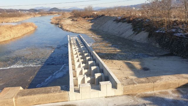 충주시, 2023년 어도 개보수사업 2개소 보수 완료