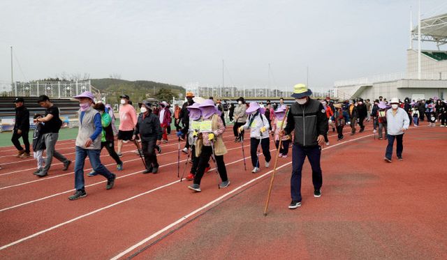 한마음 치매극복 태안걷기 행사